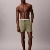Badshorts med logotyp i midjan Badshorts med logotyp i midjan