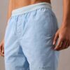 Badshorts med logotyp i midjan Badshorts med logotyp i midjan