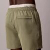 Badshorts med logotyp i midjan Badshorts med logotyp i midjan