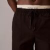 Badshorts med logotyp i midjan Badshorts med logotyp i midjan