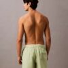 Badshorts med logotyp i midjan Badshorts med logotyp i midjan