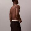 Badshorts med logotyp i midjan Badshorts med logotyp i midjan