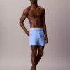 Badshorts med logotyp i midjan Badshorts med logotyp i midjan