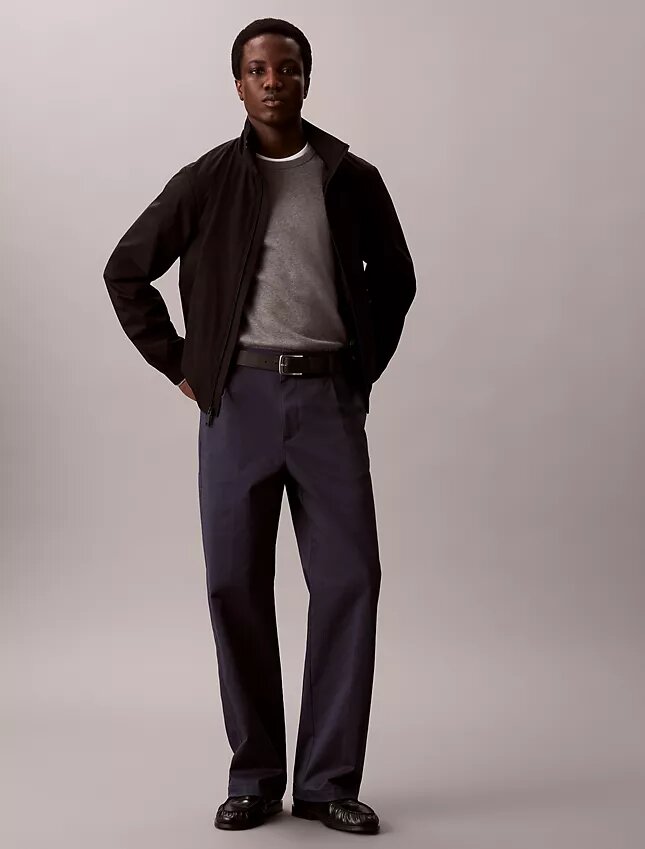 Baggy byxor i Cotton Stretch Baggy byxor i Cotton Stretch