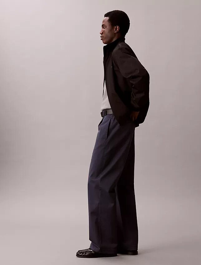 Baggy byxor i Cotton Stretch Baggy byxor i Cotton Stretch