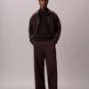 Baggy-byxor i Cotton Stretch bomullstwill Baggy-byxor i Cotton Stretch bomullstwill