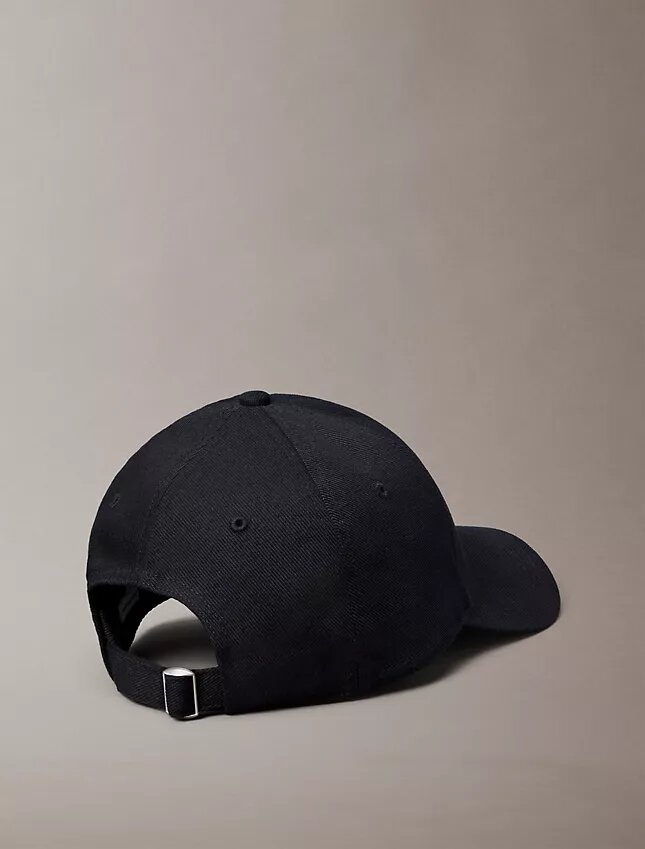 Baseballkeps i borstad bomullstwill med logotyp Baseballkeps i borstad bomullstwill med logotyp