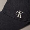 Baseballkeps i borstad bomullstwill med logotyp Baseballkeps i borstad bomullstwill med logotyp