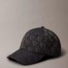 Baseballkeps med Monogram-mönster över hela ytan Baseballkeps med Monogram-mönster över hela ytan