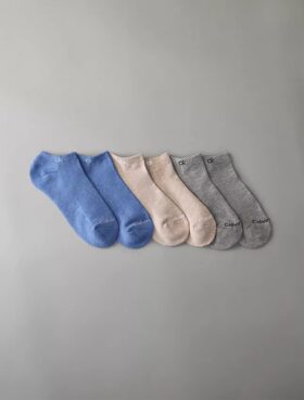 Basic No-Show 6-pack strumpor
