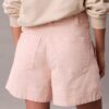 Bermudashorts i Cotton Stretch bomullstwill med veck Bermudashorts i Cotton Stretch bomullstwill med veck