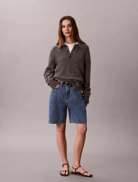 Bermudashorts i Denim