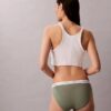 Bikini i stretchig bomullsribb