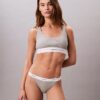 Bikini i stretchig bomullsribb Bikini i stretchig bomullsribb