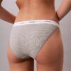 Bikini i stretchig bomullsribb Bikini i stretchig bomullsribb