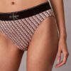 Bikini med hög midja i stretchig Microfiber med grafiskt Monogram Bikini med hög midja i stretchig Microfiber med grafiskt Monogram