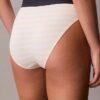 Bikini med hög midja i stretchig Microfiber med grafiskt Monogram Bikini med hög midja i stretchig Microfiber med grafiskt Monogram