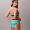 Bikini med hög midja i stretchig Microfiber med grafiskt Monogram Bikini med hög midja i stretchig Microfiber med grafiskt Monogram