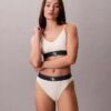 Bikini med hög midja i stretchig Microfiber med grafiskt Monogram Bikini med hög midja i stretchig Microfiber med grafiskt Monogram