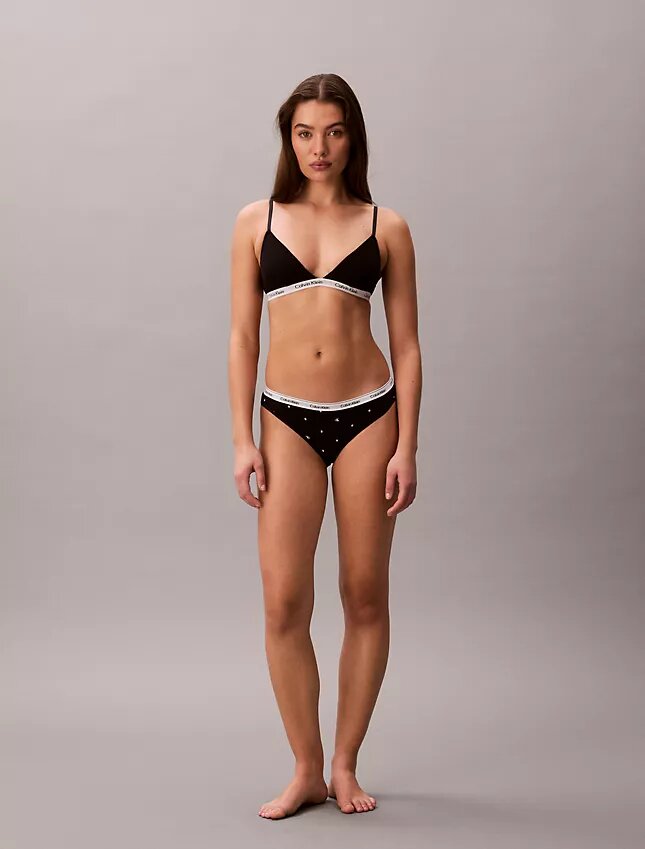 Bikini med ikonisk logotyp Bikini med ikonisk logotyp