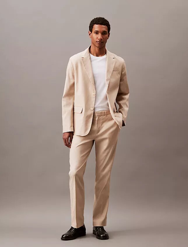 Blazer i linneblandning Blazer i linneblandning