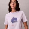 Blur Floral Graphic Classic T-shirt Blur Floral Graphic Classic T-shirt