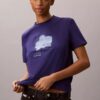 Blur Floral Graphic Classic T-shirt Blur Floral Graphic Classic T-shirt