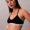 Bomull-Modal-blandning, lätt fodrad Bralette Bomull-Modal-blandning, lätt fodrad Bralette