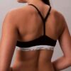 Bomull-Modal-blandning, lätt fodrad Bralette Bomull-Modal-blandning, lätt fodrad Bralette
