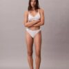 Bomull-Modal-blandning, lätt fodrad Bralette Bomull-Modal-blandning, lätt fodrad Bralette