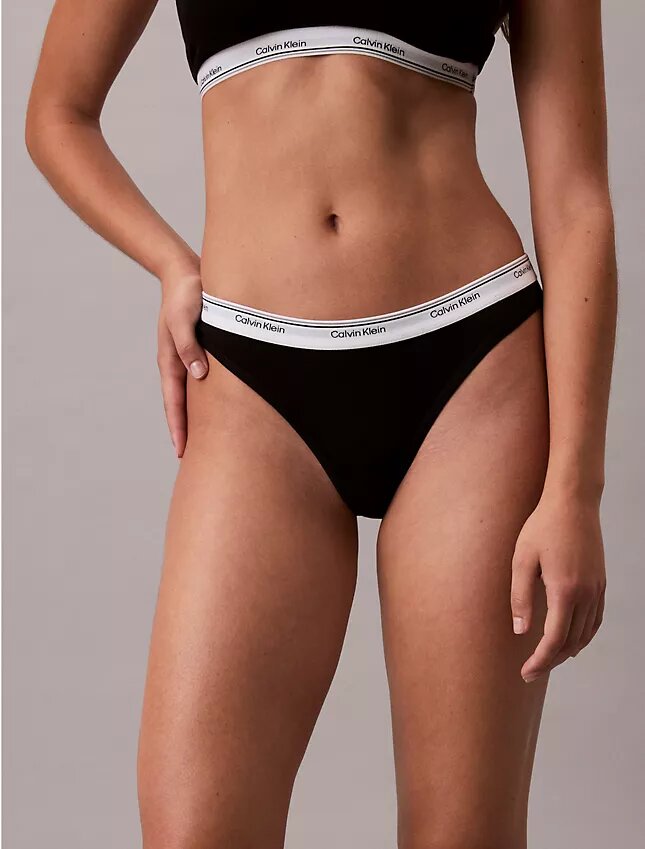 Bomulls- och modal-Thong Bomulls- och modal-Thong