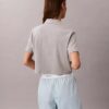 Bomullsshorts med logotyp i midjan Bomullsshorts med logotyp i midjan