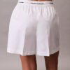 Bomullsshorts med logotyp i midjan Bomullsshorts med logotyp i midjan