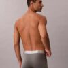 Borstrad stretchbyxa i mikrofiber med Low Rise Trunk Borstrad stretchbyxa i mikrofiber med Low Rise Trunk