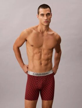 Boxer Brief i borstad mikrofiber med stretch