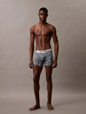 Boxer Brief i borstad mikrofiber med stretch