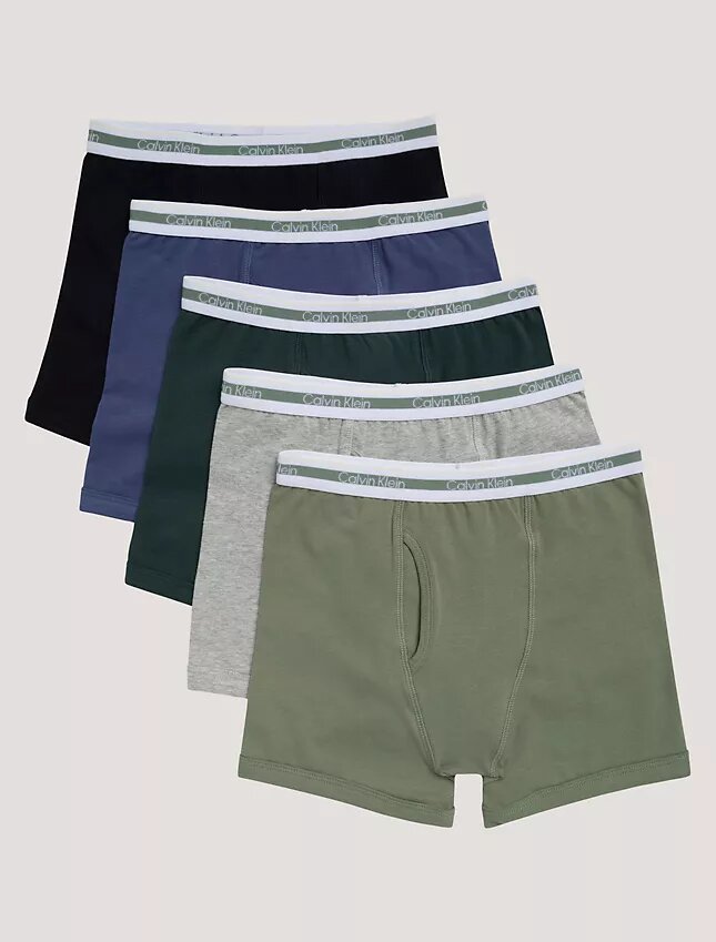 Boxer Brief i Cotton Stretch för pojkar, 5-pack Boxer Brief i Cotton Stretch för pojkar, 5-pack