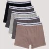 Boxer Brief i Cotton Stretch för pojkar, 5-pack Boxer Brief i Cotton Stretch för pojkar, 5-pack