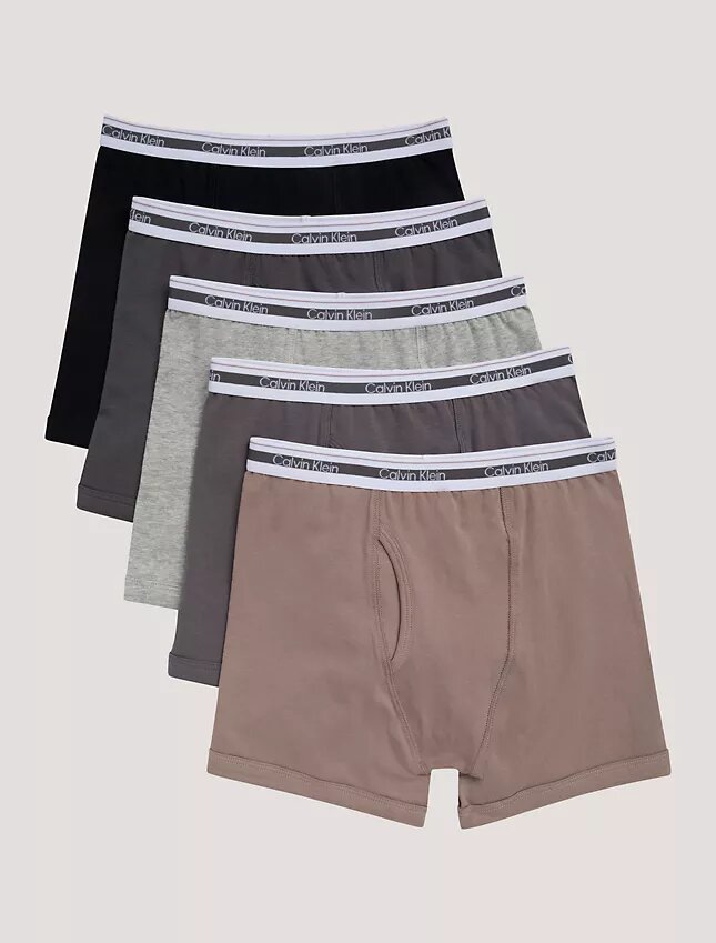 Boxer Brief i Cotton Stretch för pojkar, 5-pack Boxer Brief i Cotton Stretch för pojkar, 5-pack