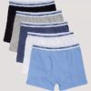 Boxer Brief i Cotton Stretch för pojkar, 5-pack Boxer Brief i Cotton Stretch för pojkar, 5-pack