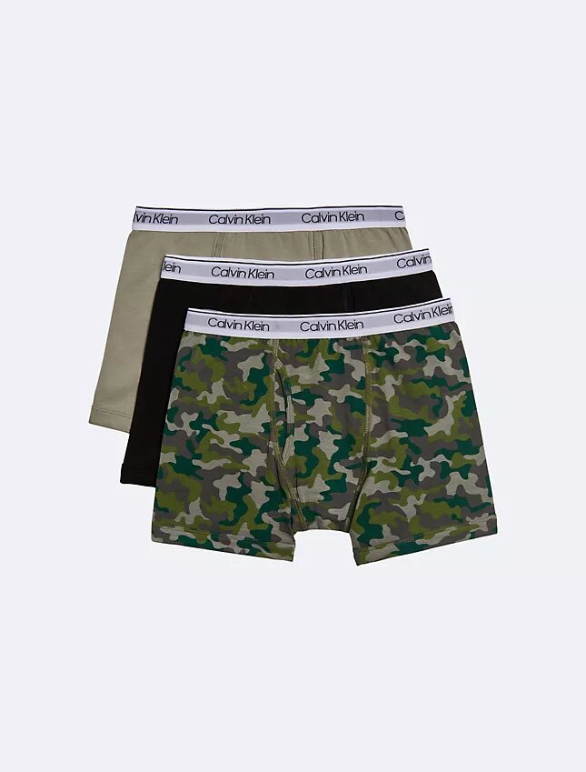 Boxer Brief i Modern Cotton Stretch för pojkar, 3-pack Boxer Brief i Modern Cotton Stretch för pojkar, 3-pack