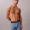Boxer Brief i stretchig mikrofiber med grafiskt Monogram Boxer Brief i stretchig mikrofiber med grafiskt Monogram