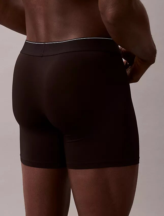 Boxer Brief i stretchig mikrofiber med grafiskt Monogram Boxer Brief i stretchig mikrofiber med grafiskt Monogram