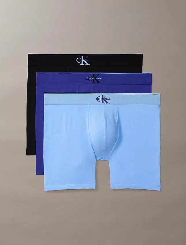 Boxerkalsonger i Cotton Stretch med grafiskt Monogram, 3-pack Boxerkalsonger i Cotton Stretch med grafiskt Monogram, 3-pack