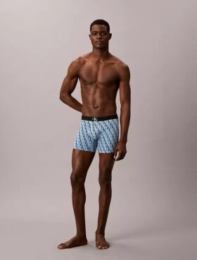 Boxerkalsonger i Cotton Stretch med grafiskt Monogram, 3-pack Boxerkalsonger i Cotton Stretch med grafiskt Monogram, 3-pack