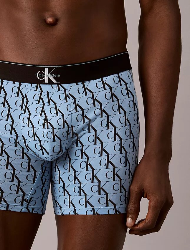 Boxerkalsonger i Cotton Stretch med grafiskt Monogram, 3-pack Boxerkalsonger i Cotton Stretch med grafiskt Monogram, 3-pack