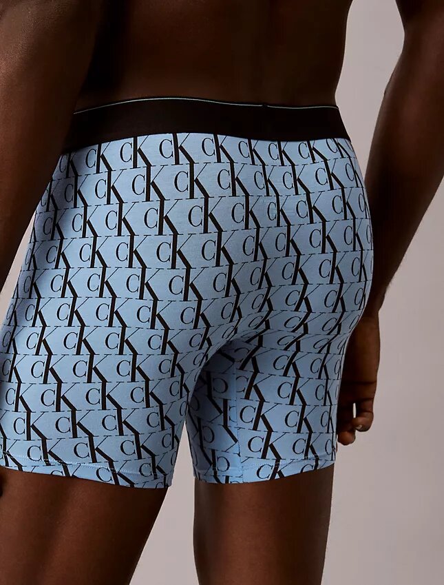 Boxerkalsonger i Cotton Stretch med grafiskt Monogram, 3-pack Boxerkalsonger i Cotton Stretch med grafiskt Monogram, 3-pack