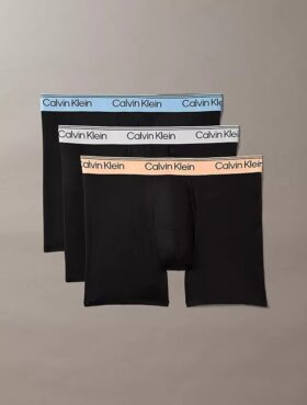 Boxerkalsonger i stretchig mikrofiber, 3-pack