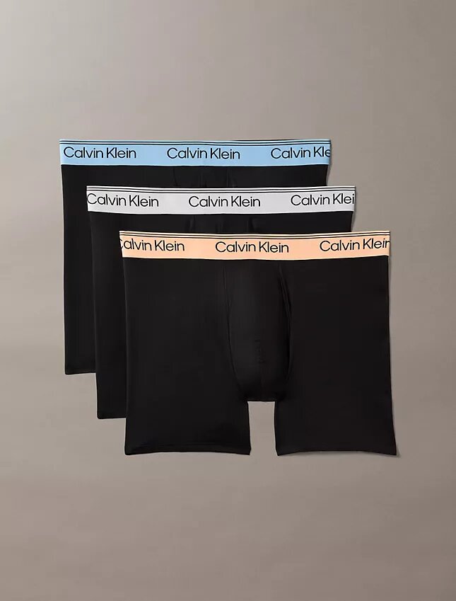 Boxerkalsonger i stretchig mikrofiber, 3-pack Boxerkalsonger i stretchig mikrofiber, 3-pack