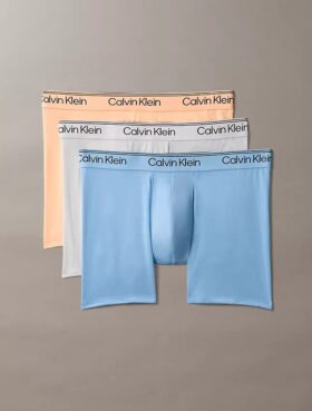 Boxerkalsonger i stretchig mikrofiber, 3-pack